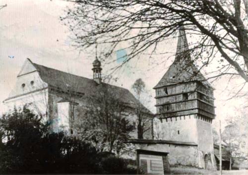 Kostel v Kamenné Horce (zač. 20. stol.)